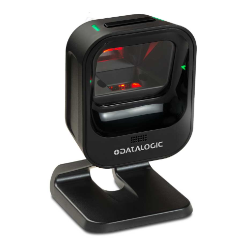 Datalogic Magellan 900i Presentation Scanner – Black, Magnetic Mount, Adjustable Stand, RS232 2m Cable, US Power Supply – High-Performance 1D/2D Barcode Scanner for POS & Service Counter