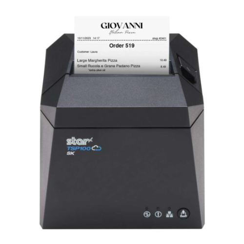 Star Micronics TSP100IVSK Economical Thermal Linerless Label Printer