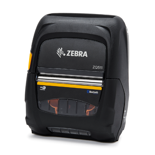 Zebra ZQ511 Premium Mobile 3-Inch Wide Standard Mobile Printer | Rugged, RFID-Ready, Durable | Perfect for On-the-Go Printing | IP54, MIL-STD 810G Certified, 3250 mAh Battery | WLAN & Bluetooth Connectivity